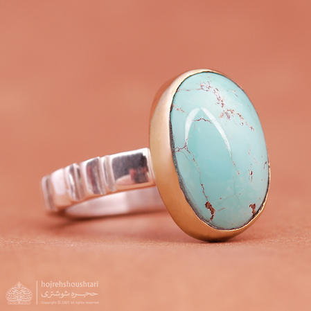 فیروزه نیشابوری حرز دار T1945