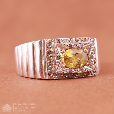 یاقوت زرد مردانه T1849