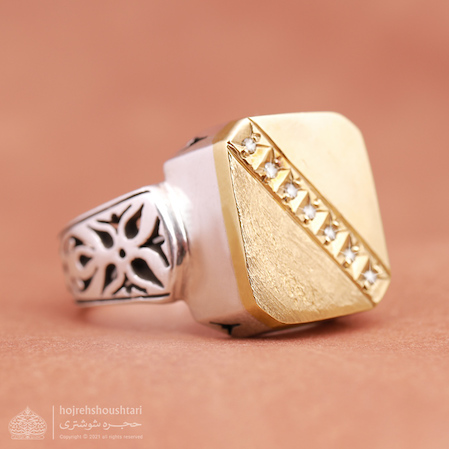 انگشتر نقره مردانه T1964
