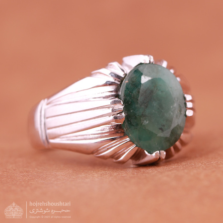 انگشتر زمرد زامبیا T1842