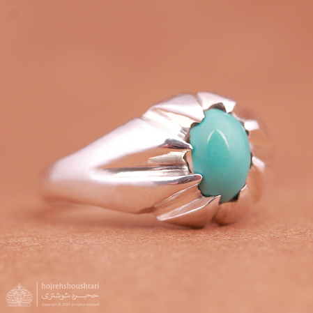  انگشتر فیروزه پسرانه T1959