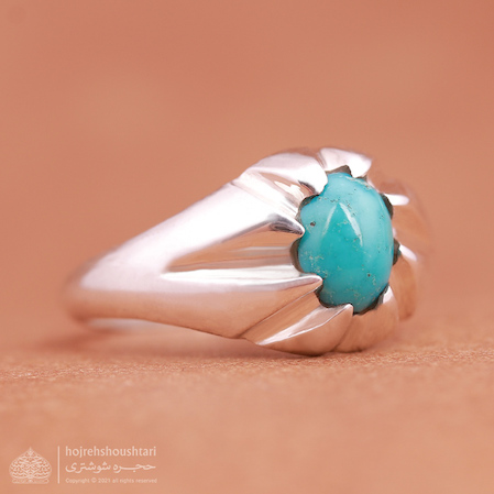 انگشتر فیروزه پسرانه T1963