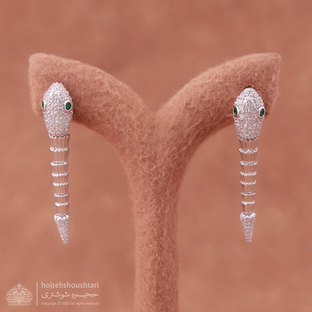 گوشواره طرح مار DG38