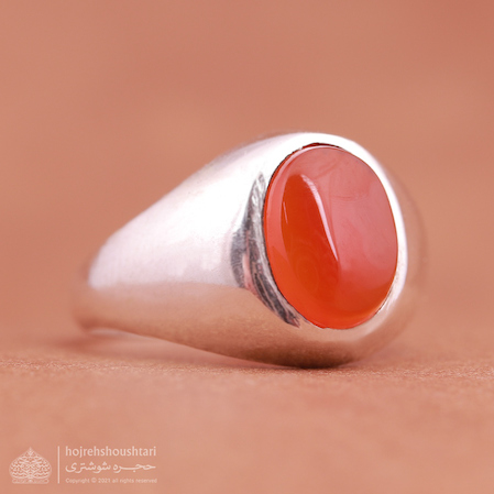  انگشتر عقیق پسرانه T1940