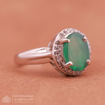 عقیق سبز زنانه D2260