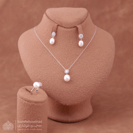 نیم ست نقره زنانه DN165