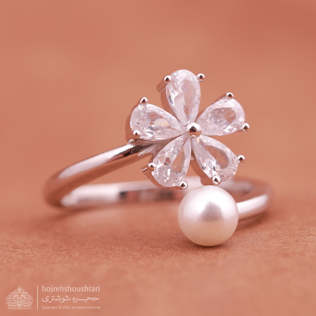  انگشتر نقره مروارید D2118
