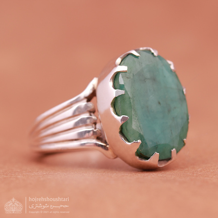  انگشتر زمرد زامبیا T1865