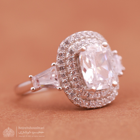  انگشتر جواهری زنانه D2128