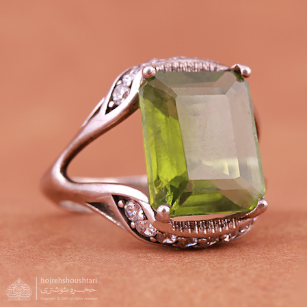 انگشتر زبرجد D2050