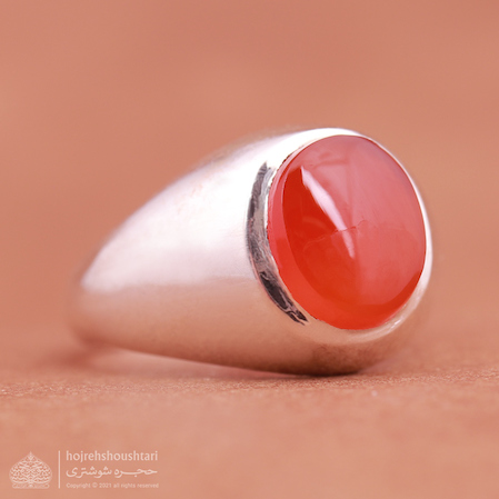  انگشتر عقیق پسرانه T1944