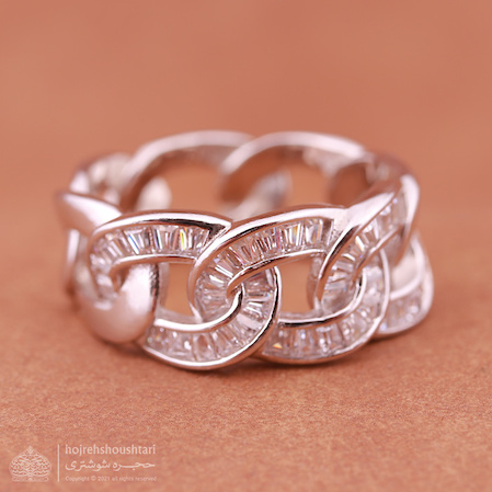 حلقه کارتیر زنانه D2058