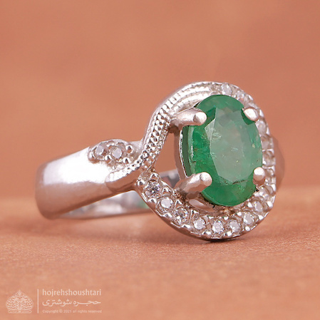 انگشتر زمرد D2053