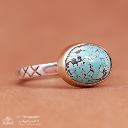  فیروزه نیشابوری حرز دار T1916