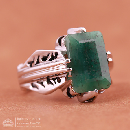 انگشتر زمرد T1831