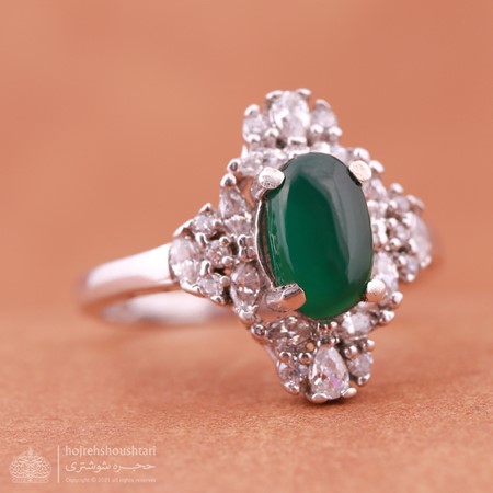 انگشتر نقره عقیق D2002
