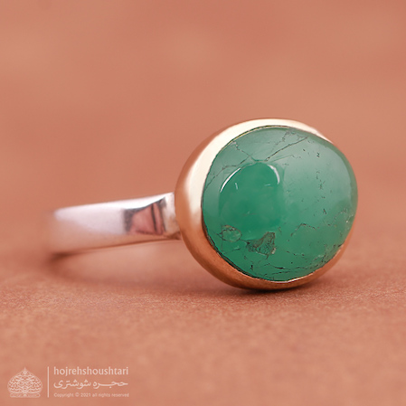 انگشتر زمرد کلمبیا D2082