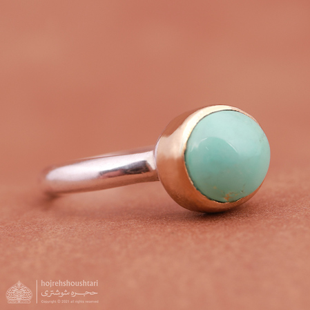 انگشتر فیروزه عجمی D2097