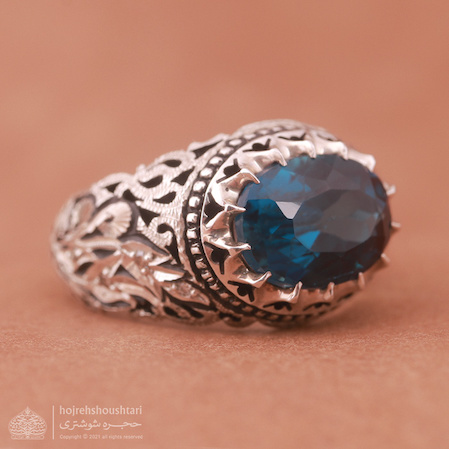 انگشتر مردانه شبکه توپاز لندن
