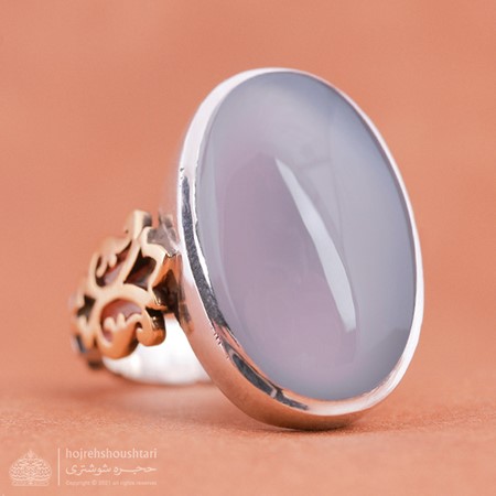 انگشتر عقیق کبود T1594