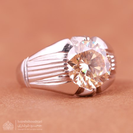 انگشتر موزانایت مردانه T1694