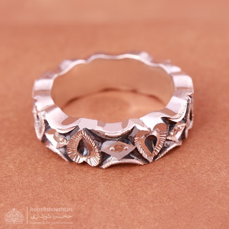 حلقه ازدواج نقره T1696