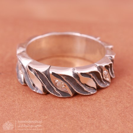 حلقه ازدواج نقره T1700