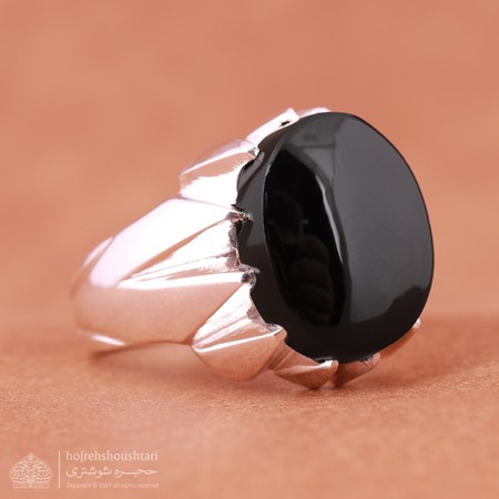 عقیق یمنی مشکی T1709