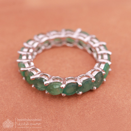  انگشتر زمرد زنانه T1955