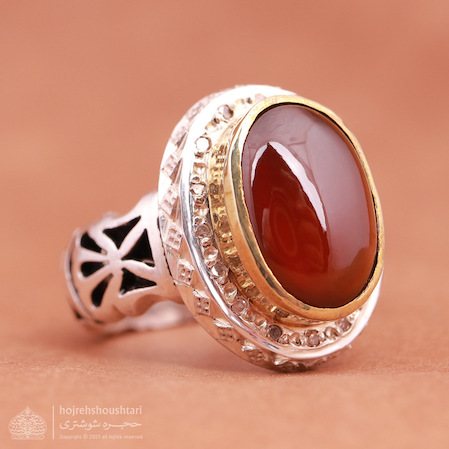 انگشتر گارنت T1898